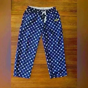concept sports LSU Tigers Purple Polka Dot  pajama pants Sz Xl NWOT